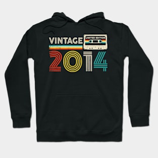 10th Birthday 2014 Cassette Tape Hoodie